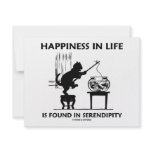Happiness In Life Is Found In Serendipity (Cat) Announcements