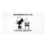 Happiness In Life Is Found In Serendipity (Cat) Photo Greeting Card
