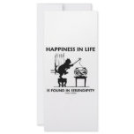 Happiness In Life Is Found In Serendipity (Cat) Full Color Rack Card
