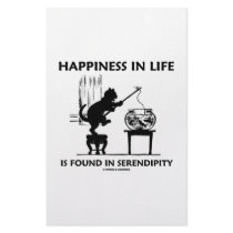 Happiness In Life Is Found In Serendipity (Cat) Personalized Stationery