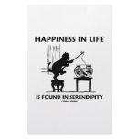 Happiness In Life Is Found In Serendipity (Cat) Personalized Stationery