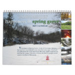 happiness in spring grove wall calendars