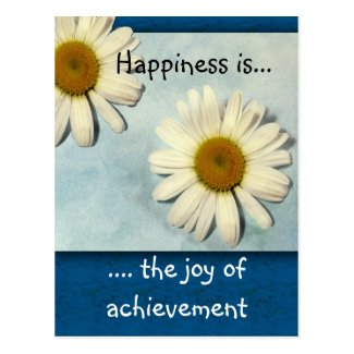 Happiness Inspirational Postcard