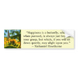 Happiness is a Butterfly bumper sticker