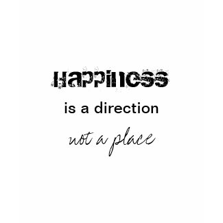 Happiness is a Direction shirt