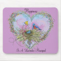 Happiness Is A Lavendar Mousepad