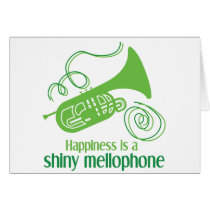 Happiness is a Shiny Mellophone Cards