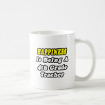 Happiness Is Being a 4th Grade Teacher Mug