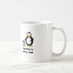 Happiness is being a Dad Penguin Mugs
