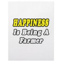 Happiness Is Being a Farmer letterhead by Farmer_Shirts Happiness Is Being a Farmer letterhead
