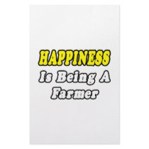 Happiness Is Being a Farmer stationery by Farmer_Shirts Happiness Is Being a Farmer stationery