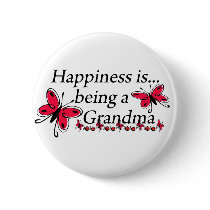 Happiness Is Being A Grandma BUTTERFLY