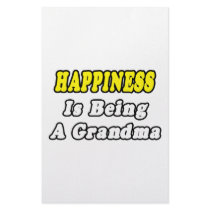 Happiness Is Being a Grandma stationery by Proud_Grandma_Shirts Happiness Is Being a Grandma stationery