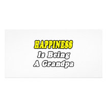 Happiness Is Being a Grandpa Photo Cards