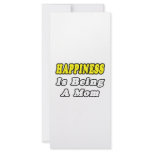 Happiness Is Being a m Rack Card Template