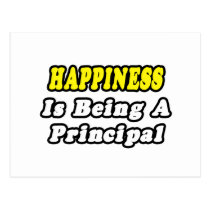 Happiness Is Being a Principal postcards