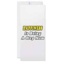 Happiness Is Being a Step Mom rack cards