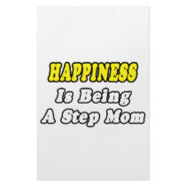 Happiness Is Being a Step Mom stationery by Step_Mom_Shirts Happiness Is Being a Step Mom stationery