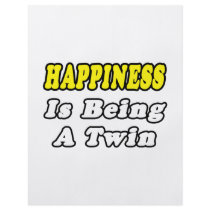 Happiness Is Being a Twin flyers by Shirts_For_Twins Happiness Is Being a Twin flyers