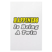 Happiness Is Being a Twin stationery by Shirts_For_Twins Happiness Is Being a Twin stationery