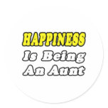 Happiness Is Being an Aunt Sticker