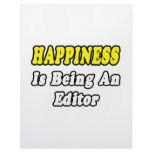 Happiness Is Being an Editor Letterhead
