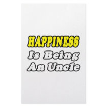 Happiness Is Being an Uncle stationery