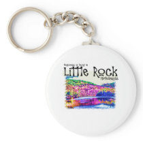 Happiness Is Being in Little Rock Keychains