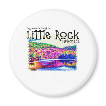 Happiness Is Being in Little Rock Magnet