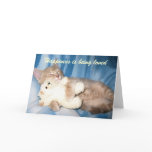 Happiness is being loved Greeting Card