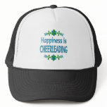 Happiness is Cheerleading Trucker Hats