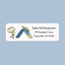 Happiness is Dog Agility labels