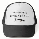 Happiness is having a belt fed hats by JBertrand Happiness is having a belt fed hats