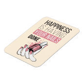 Happiness Is Having Your Nails Done Magnet Zazzle