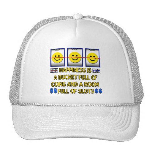 HAPPINESS IS TRUCKER HAT