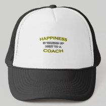 Happiness Is Waking Up Next To a Coach Hat