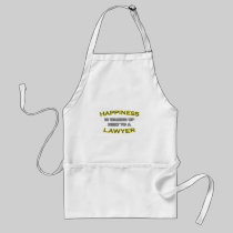 Happiness Is Waking Up Next To a Lawyer Apron