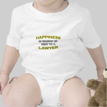 Happiness Is Waking Up Next To a Lawyer Tshirts
