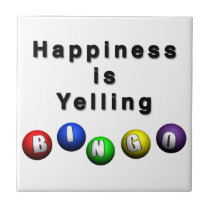 Happiness Is Yelling BINGO tiles