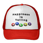 Happiness Is Yelling BINGO Trucker Hat
