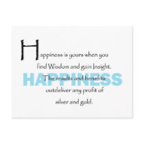 Happiness Is Yours postcards