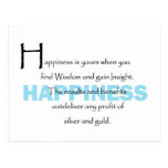 Happiness Is Yours Postcards