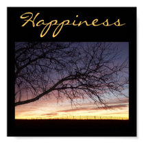 Happiness-Landscape Poster posters