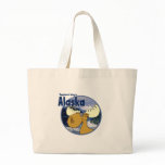 Happiness Moose -Alaska Canvas Bag