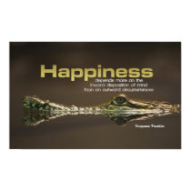 Happiness Motivational Poster