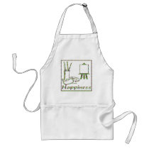 Happiness: Painting aprons