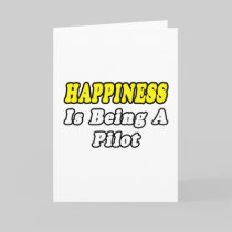 Happiness...Pilot Card