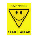 Happiness postcards
