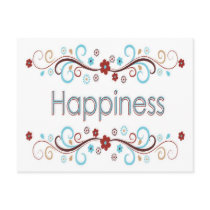 Happiness Postcard