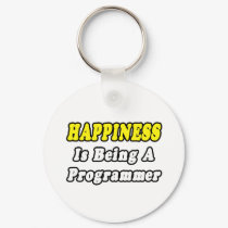 Happiness...Programmer keychains